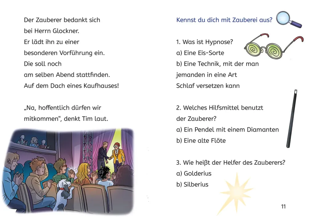 TKKG Junior, Bücherhelden 1. Klasse, Fauler Zauber
