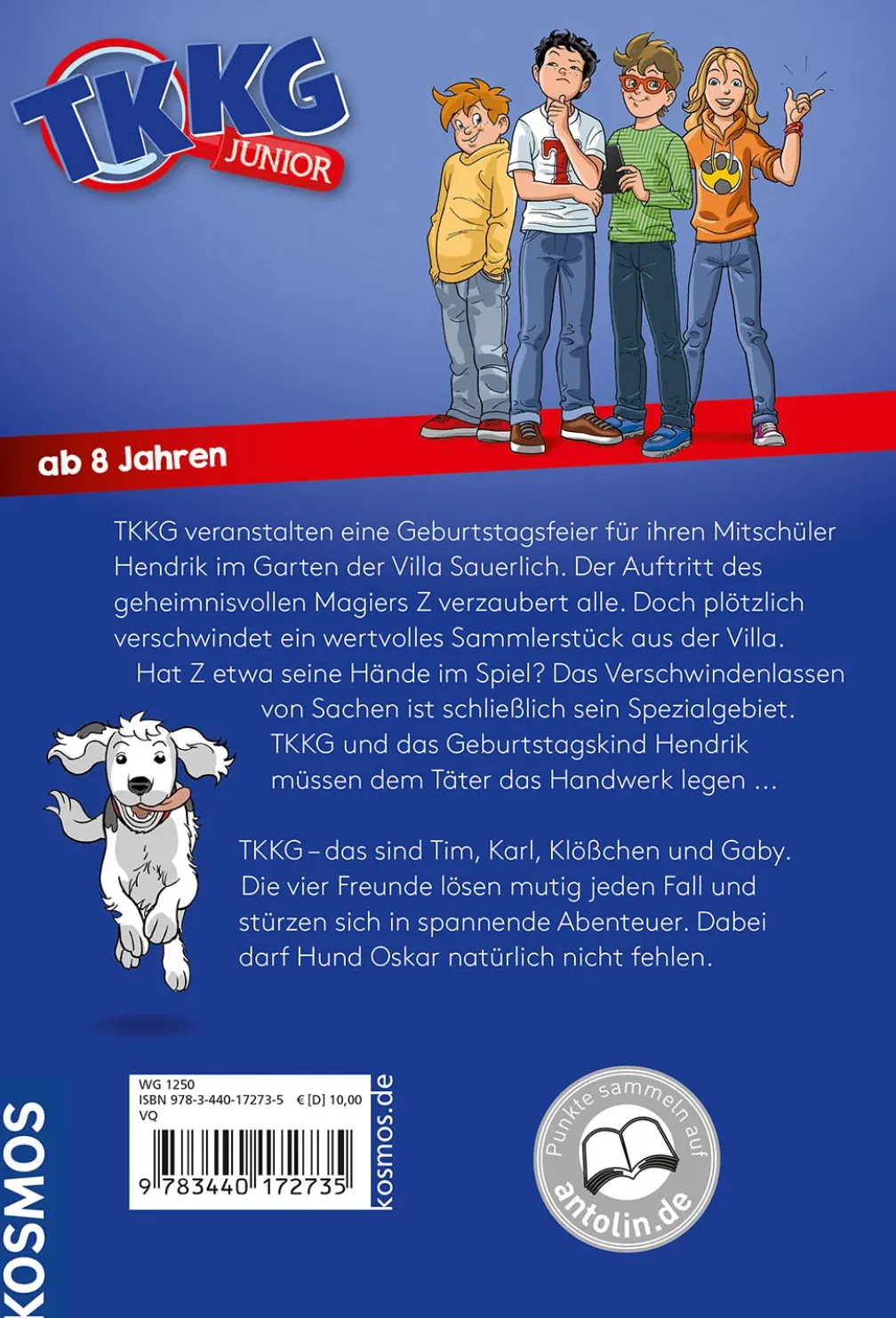 TKKG Junior, 14, Hokuspokus zum Geburtstag