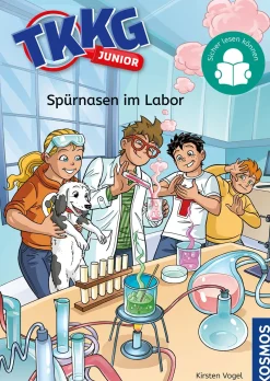 TKKG Junior, 3, Spürnasen im Labor