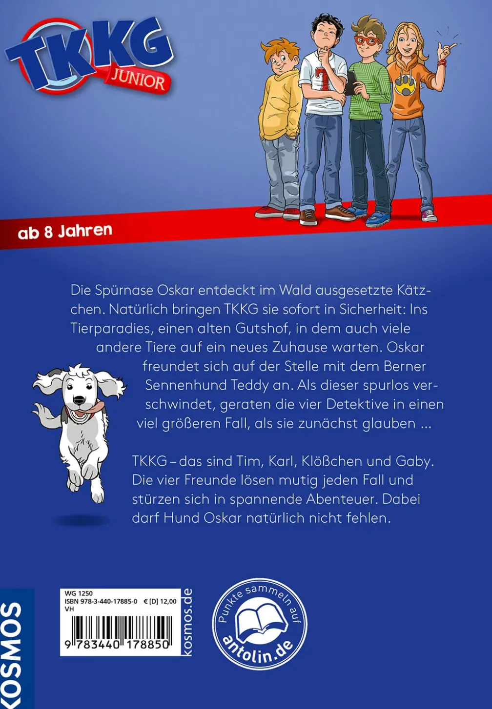 TKKG Junior, 17, Vier Pfoten in Not