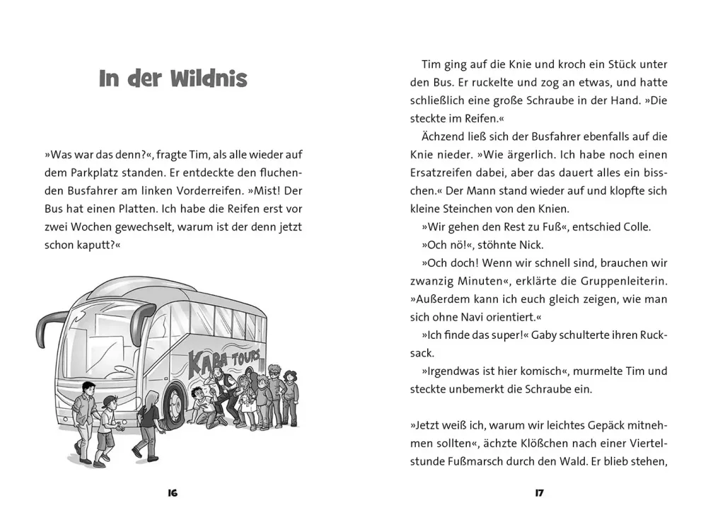 TKKG Junior, Wolfsnächte