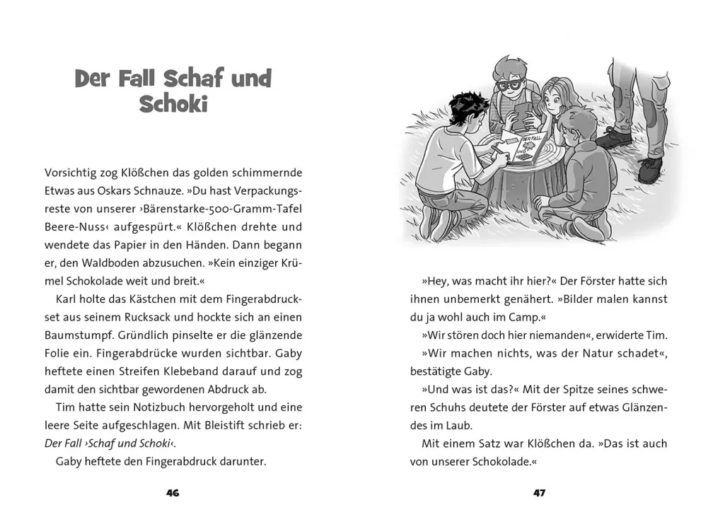 TKKG Junior, Wolfsnächte