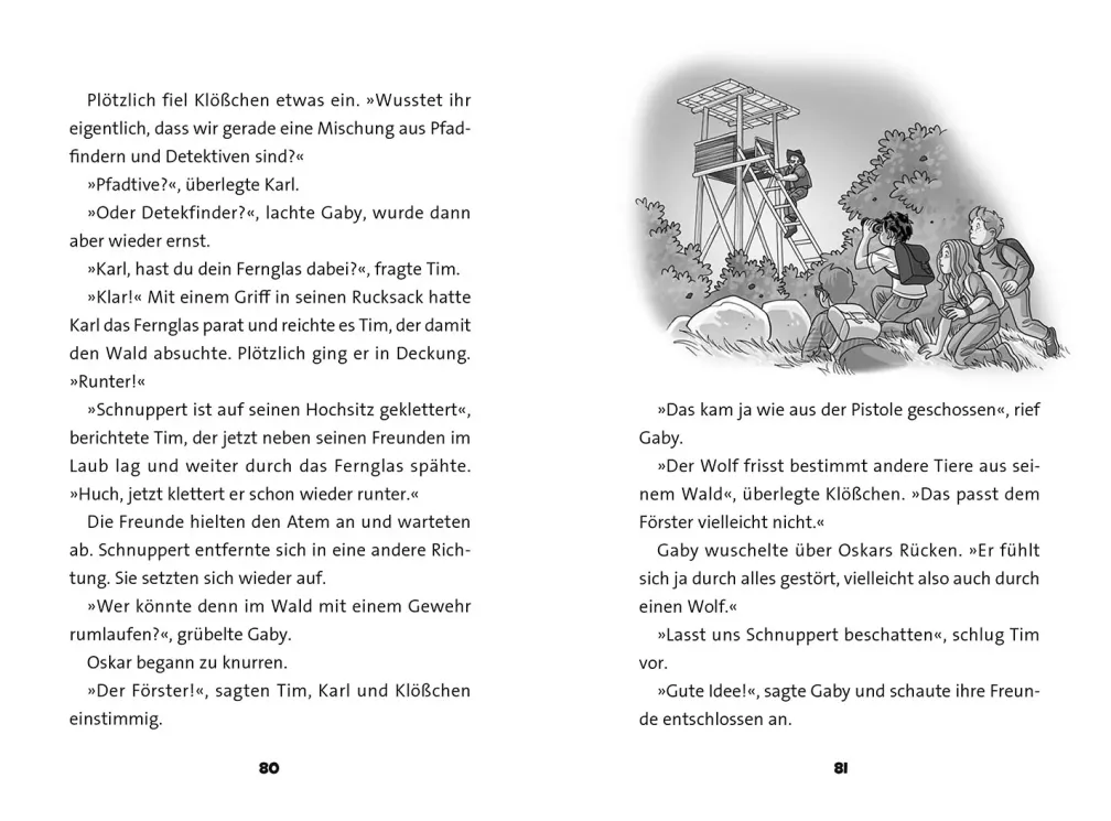 TKKG Junior, Wolfsnächte