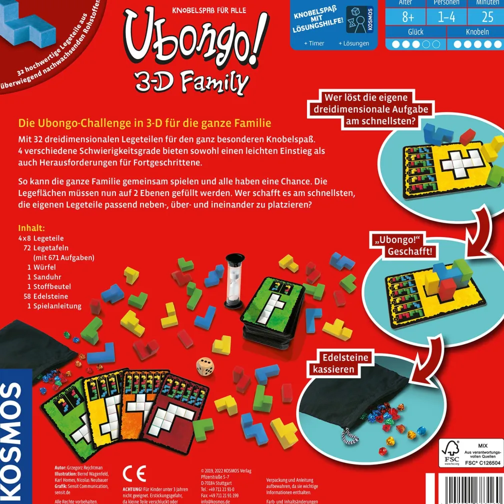 Ubongo 3-D Family