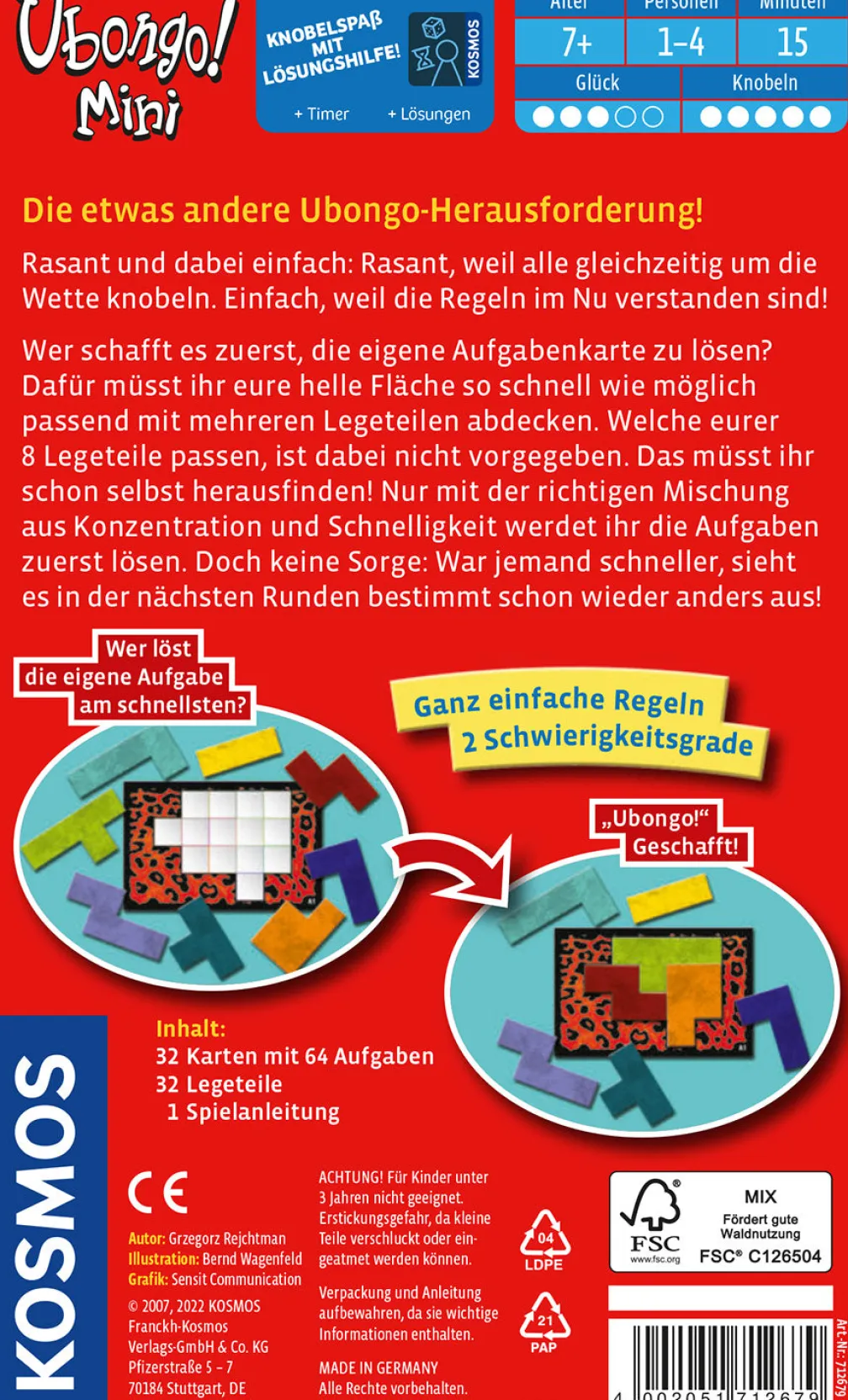 Ubongo Mini - Mitbringspiel