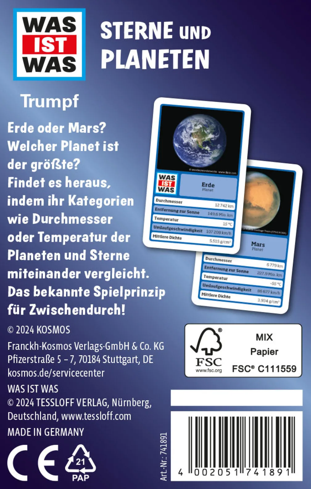 WAS IST WAS Trumpf: Sterne und Planeten