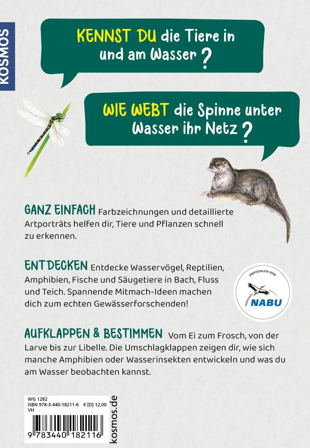 Was lebt an Bach und Teich? Kindernaturführer